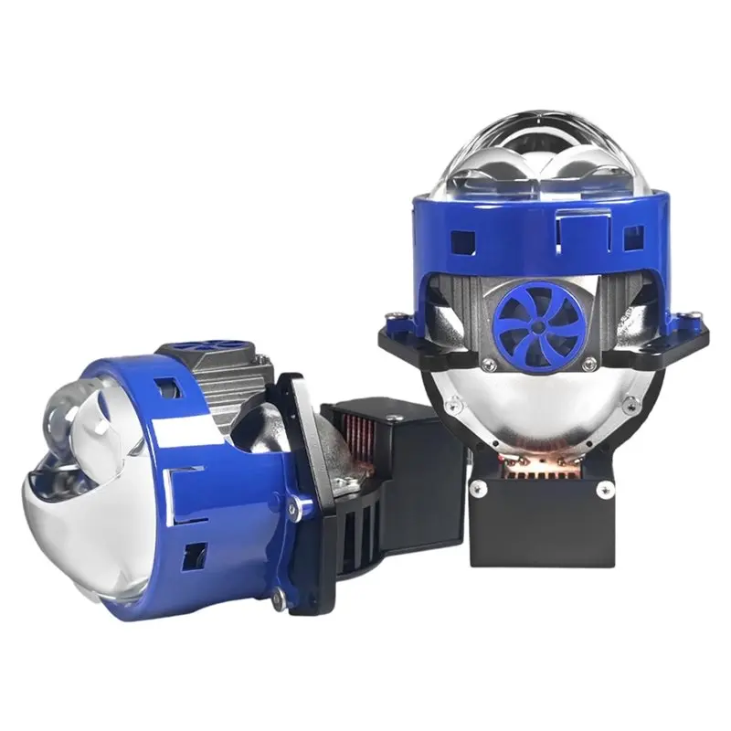 

Precise 2Pcs 3-Inch Bi LED Headlights For Car Motorcycles