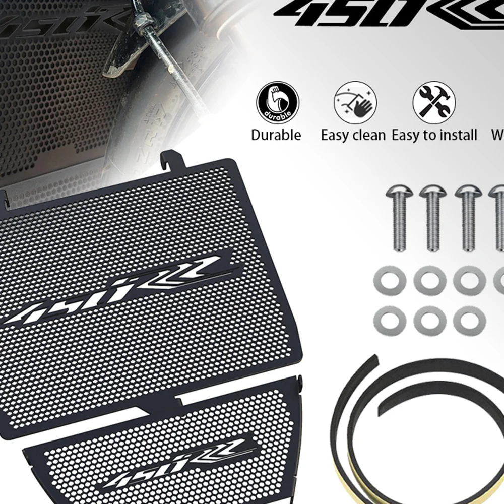 

Motorcycle Accessories Aluminum Radiator Grille Guard Cover Water Tank Protector For KOVE 450RR 450 RR 2023 2024 2025 2026 PARTS