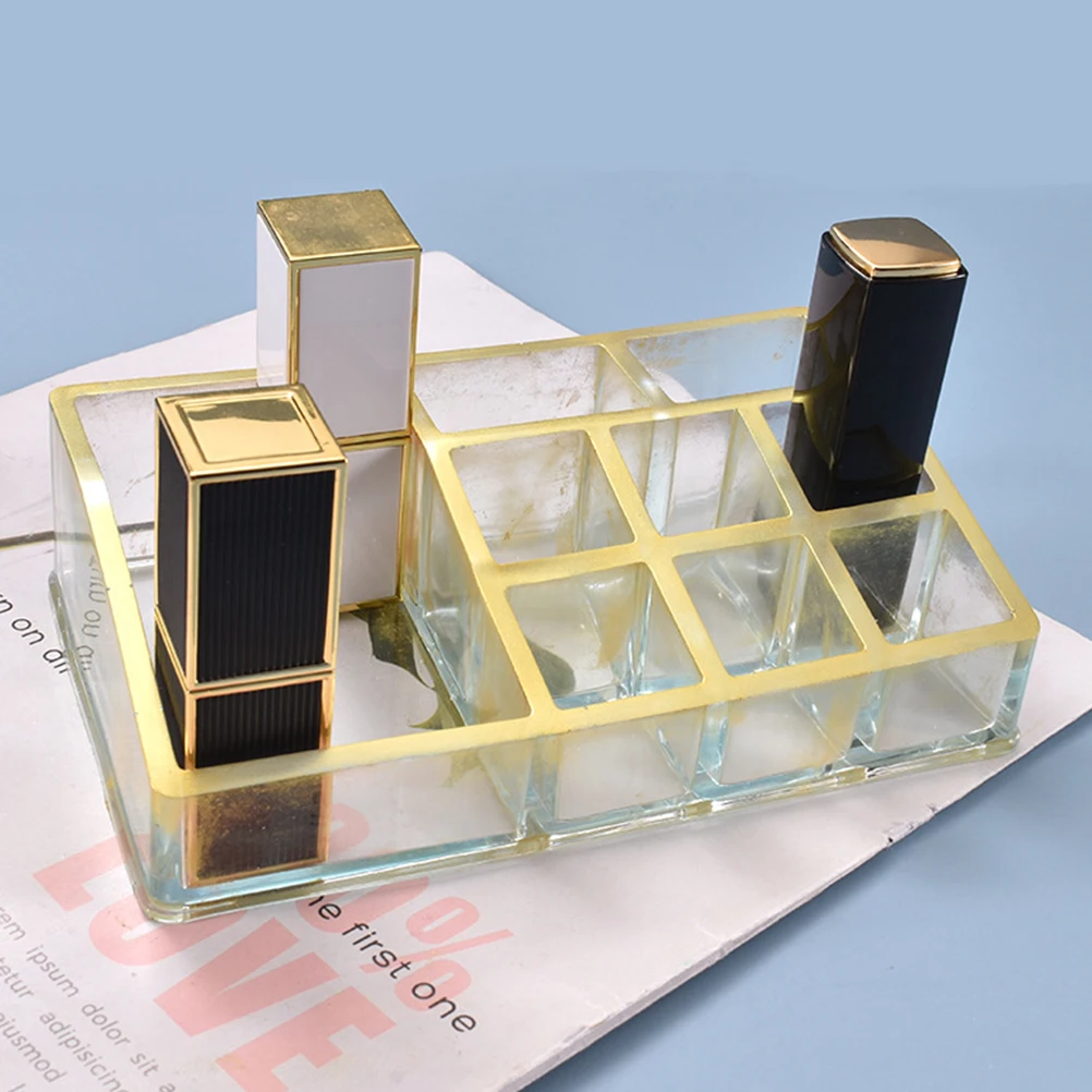 

Silicone Mold For Diy Crafts Jewelry Storage Boxes Heart Shape Epoxy Molds Transparent Flexible Lipstick Box Mold Sturdy