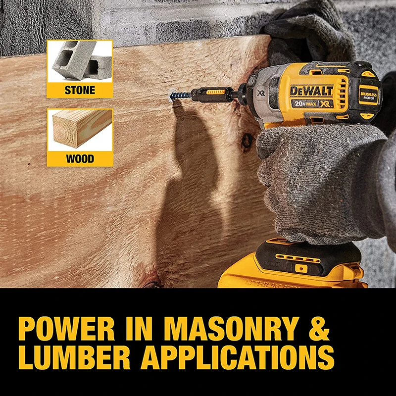 DEWALT DCF850 DCD778 Brushless Cordless Electric Screwdriver Hammer Drill Combo Kit Compact Drill Driver With 5Ah Li-Ion Battery