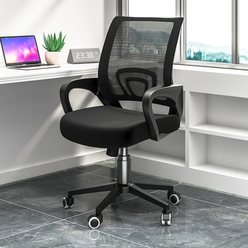 

Computer Gaming Chair Office Salon Study Swivel Accent Leather Cute Arm Rolling Chair Mobile Chaise De Bureaux Office Furniture