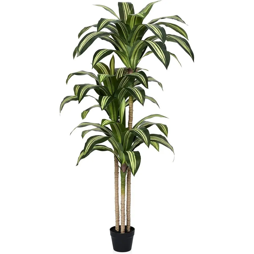 

Искусственное дерево драцена высотой 1,5 м, устойчивое к УФ-излучению, для декора гостиной и офиса