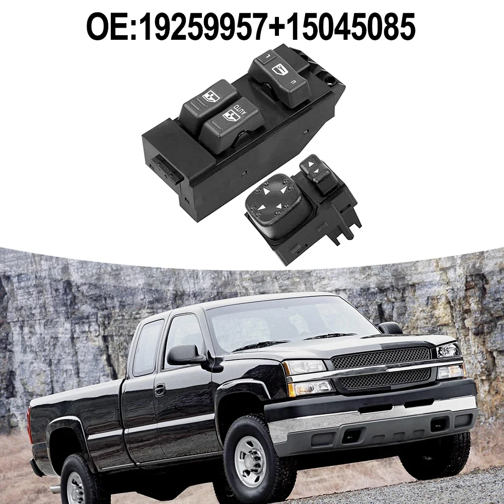 

& For Chevy For Silverado Power Window Switch Direct Replacement with OE Connectors Compatible with Various Series