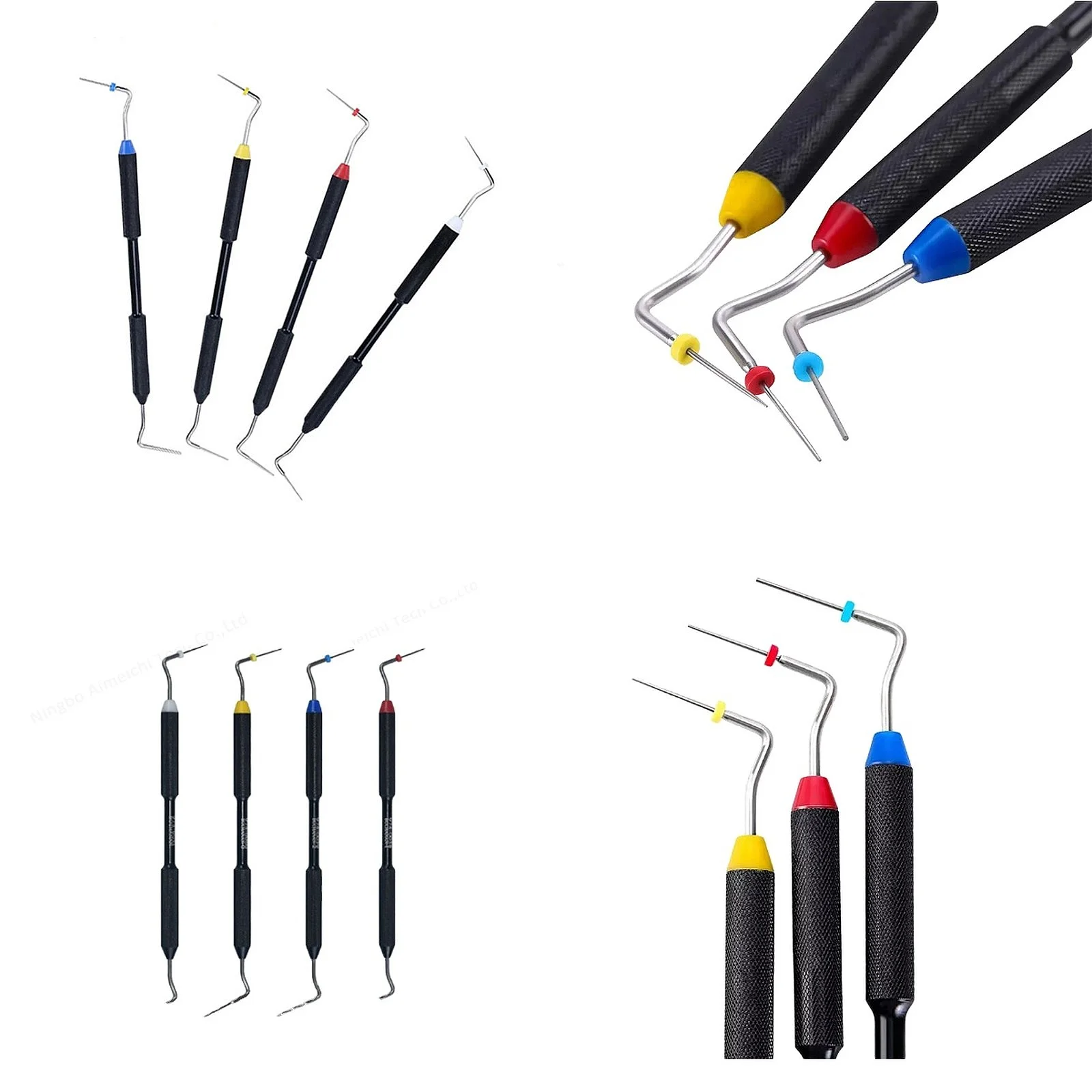 Manual Pressure Filling Filler Tip Tooth Filling Vertical Regulator Color Ring Hand Use Endodontic Dentals Supplies