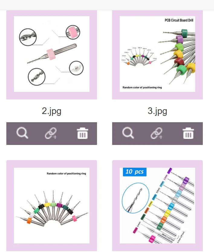 

0,3-1,2 мм карбидные мини-сверла с печатной платой, хвостовик 1/8 дюйма, мини-сверла с ЧПУ, вращающиеся инструменты для формы, пластика, меди
