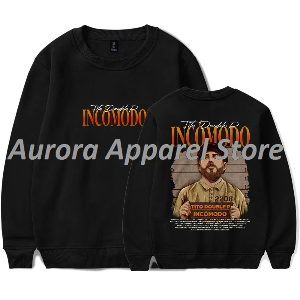 

Тото Double P Incomodo толстовки с круглым вырезом Ay Mama Tour Merch косплей женская и мужская модная футболка в стиле хип-хоп с длинным рукавом