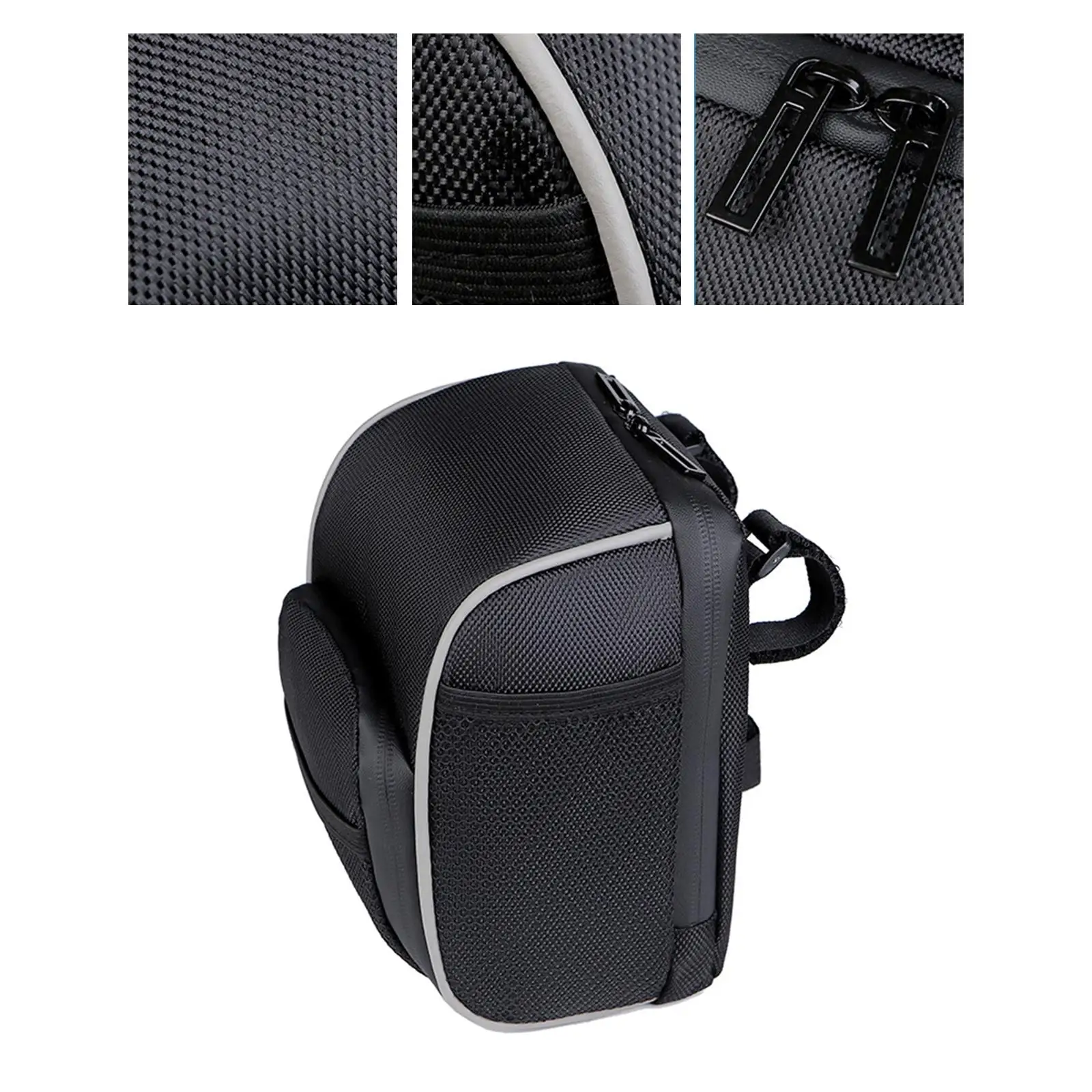 Bike Handlebar Bag Oxford Cloth Container Waterproof Storage