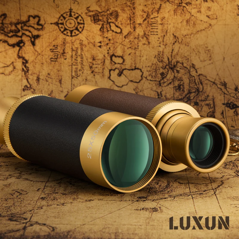 Powerful High Definition Monocular Telescope 25x30/40/50mm Portable Spyglass Pirates Telescopic Night Vision For Camping Tourism