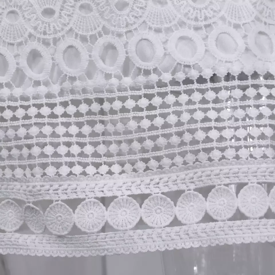 Women Dress Sexy White Lace Stitching Hollow Out Party Dresses Elegant Short Mini Summer Spring Long Sleeve Clothes Vestidos