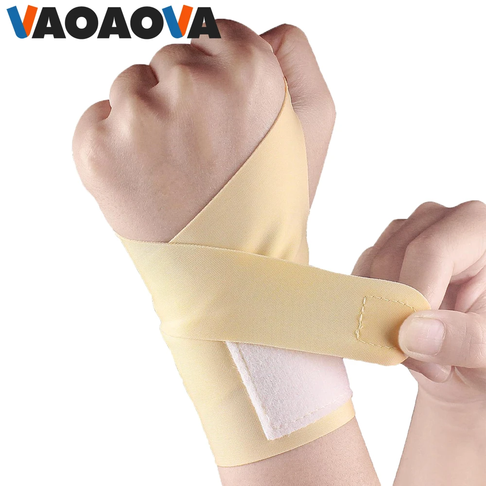 1Pcs Adjustable Sports Wristband, Breathable Wrist Strain Protection Sleeve, Fitness Support for Badminton, Tennis, Volleyball