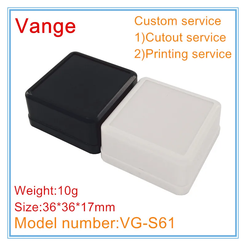 Vange wires junction box 36*36*17mm ABS plastic enclosure case