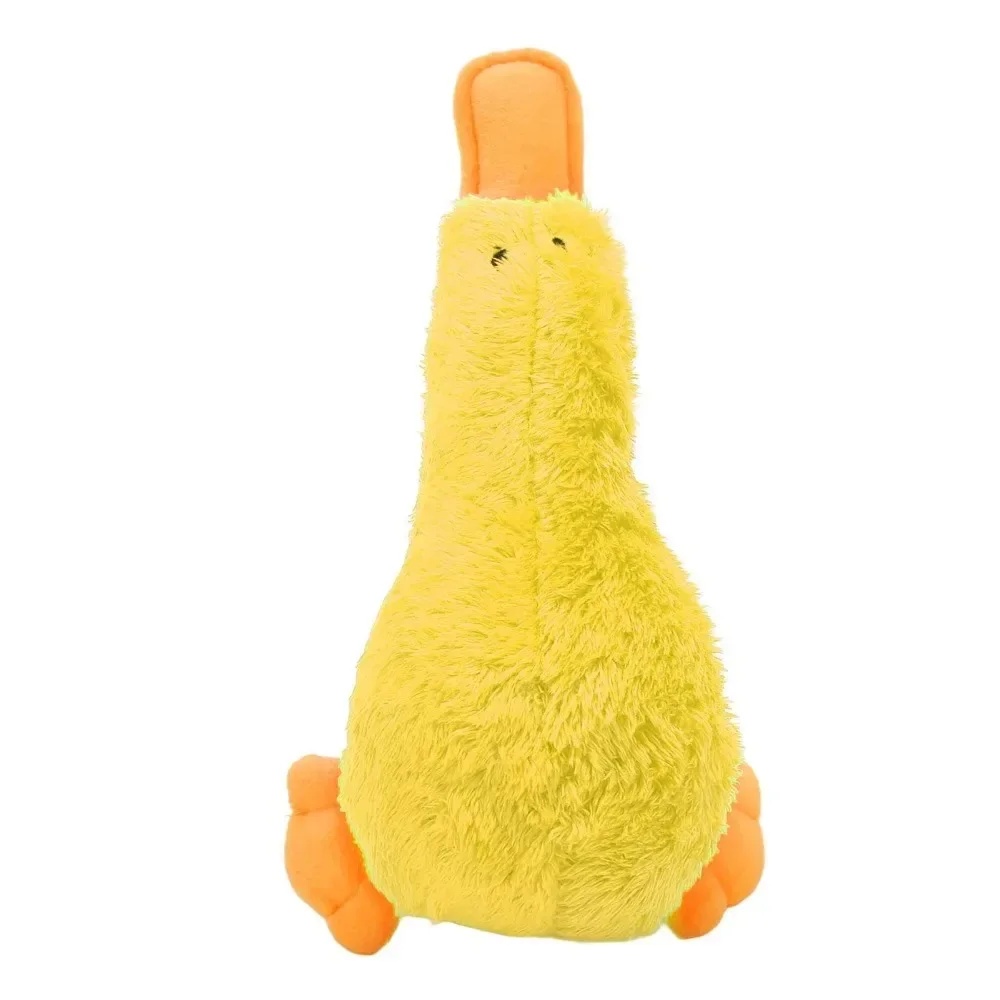 

Squeaky Plush Dog Toys Interactive Fun Cute Bird Soft Bite Resistance Plush Dogs Chew Toy for Dogs Puppies Pets Yellow