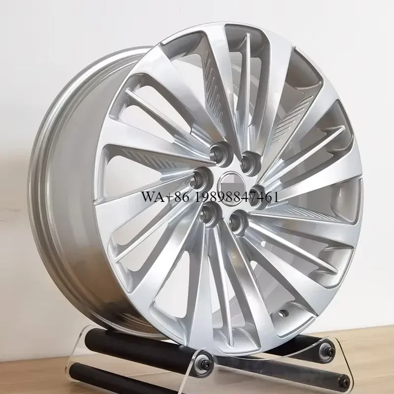 for HZR R20 Forged Aluminum Alloy Wheel Silver Finish Multiple Spoke Design 6x120 Bolt Pattern ET35 Replacement Wheel GL8