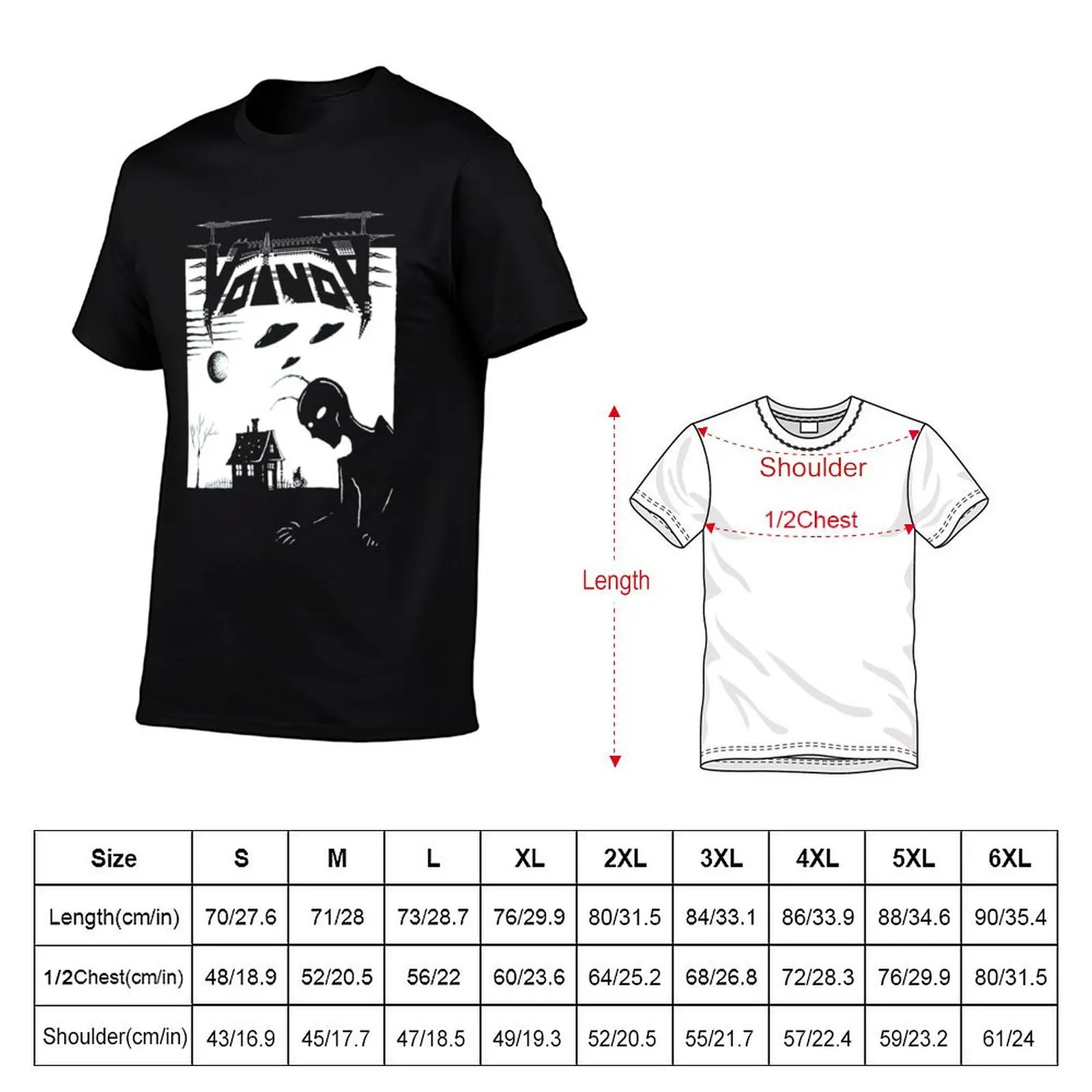 limits Voivod Voivod, Trending Vol 1 T-Shirt Aesthetic clothing plain cheap stuff slim fit t shirts for men