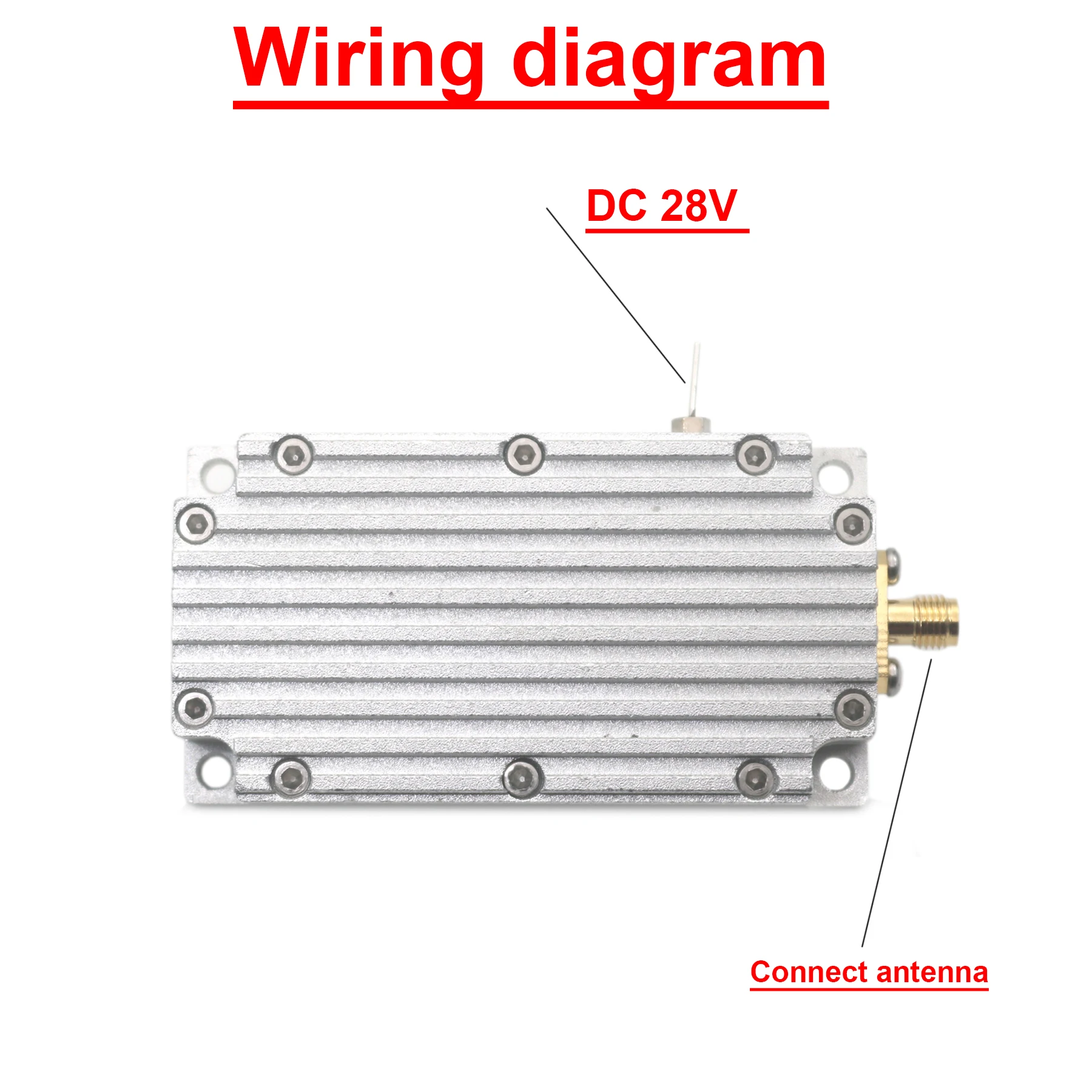 2.4Ghz 915Mhz 10W VCO Source RF power amplifier Radio 2.4G WIFI Bluetooth 820-960M 868M LORA GNSS receiver Drone Helium Miner