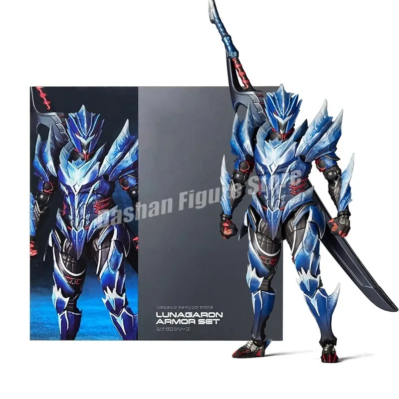 

Удивительный набор броней Yamaguchi Lunagaron, экшн-фигурка Monster Hunter Rise: Sunbreak, игрушки из ПВХ, Revoltech Iceborne, модель старшего дракона