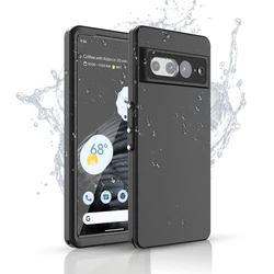 IP68 Waterproof Case for Google Pixel 7 Heavy Duty Case Shockproof Dustproof Diving Cover Pixel 7 Pro Built in Screen Protector