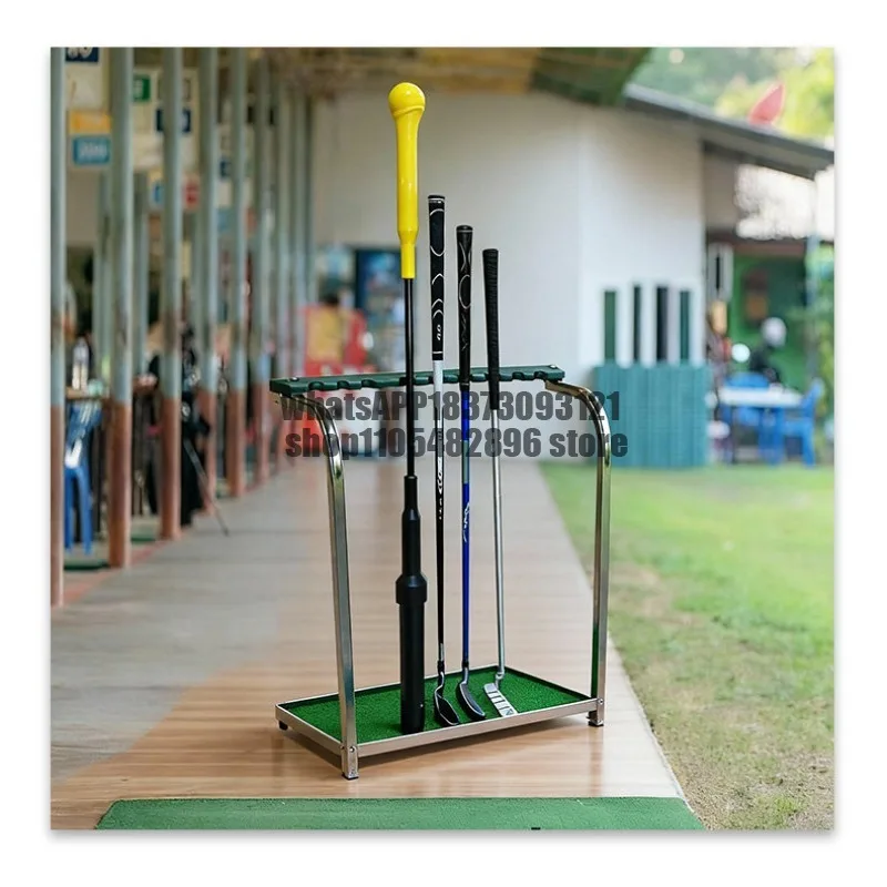 Golf club holder 9-hole storage rack Easy to install and available club display rack