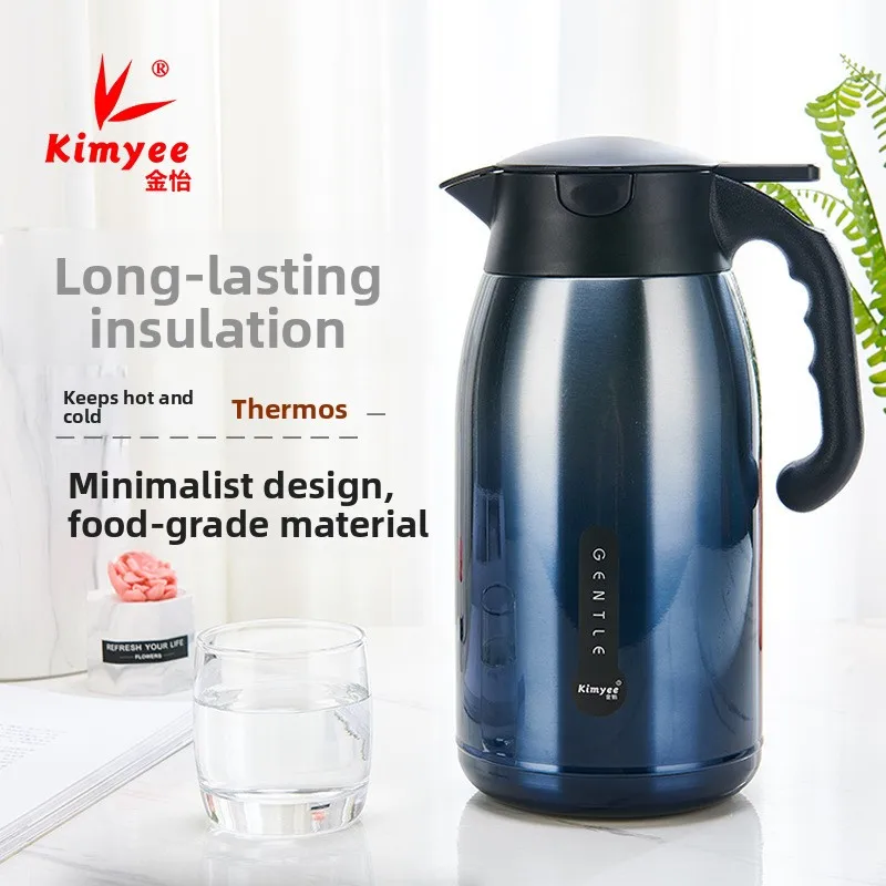 

Вакуумный кофейник большой емкости из нержавеющей стали 304 в европейском стиле для дома и отеля, для приготовления кофе, для приема гостей