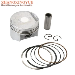 Vario125 PCX125 Click125 Lead125 Piston Kit For Honda Lead Ww Pcx Click Vario 125i Nss Forza 125 13101-KWN-902 52.4mm 13mm 4T