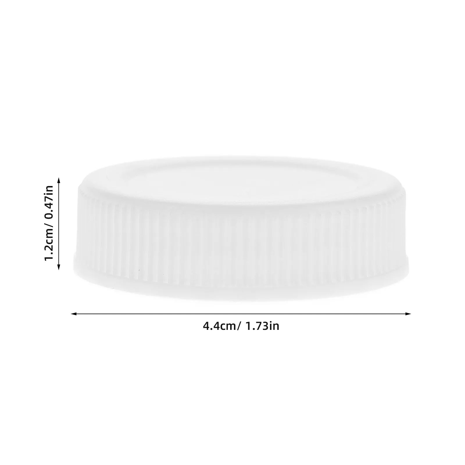 Reusable Plastic Water Bottle Lid Replacement Cup Cover Spillproof Leakproof Sports Bottle Cap Portable Lid