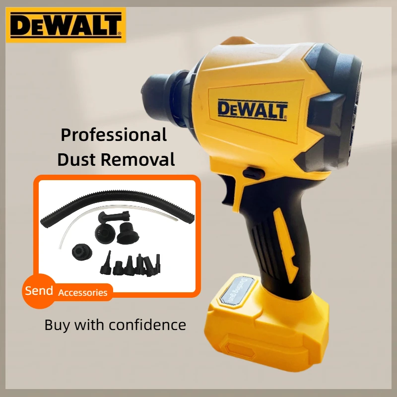 

Dewalt Cordless Air Blower Brushless Dusting Machine Electric Dust Blower Handheld Fan For Dewalt 20V Battery(no battery)