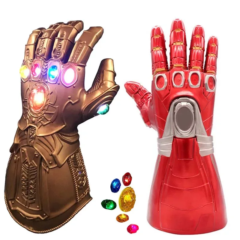 

Перчатки Gauntlet, военная фигурка, модель перчаток, съемные светодиодные подарки для косплея