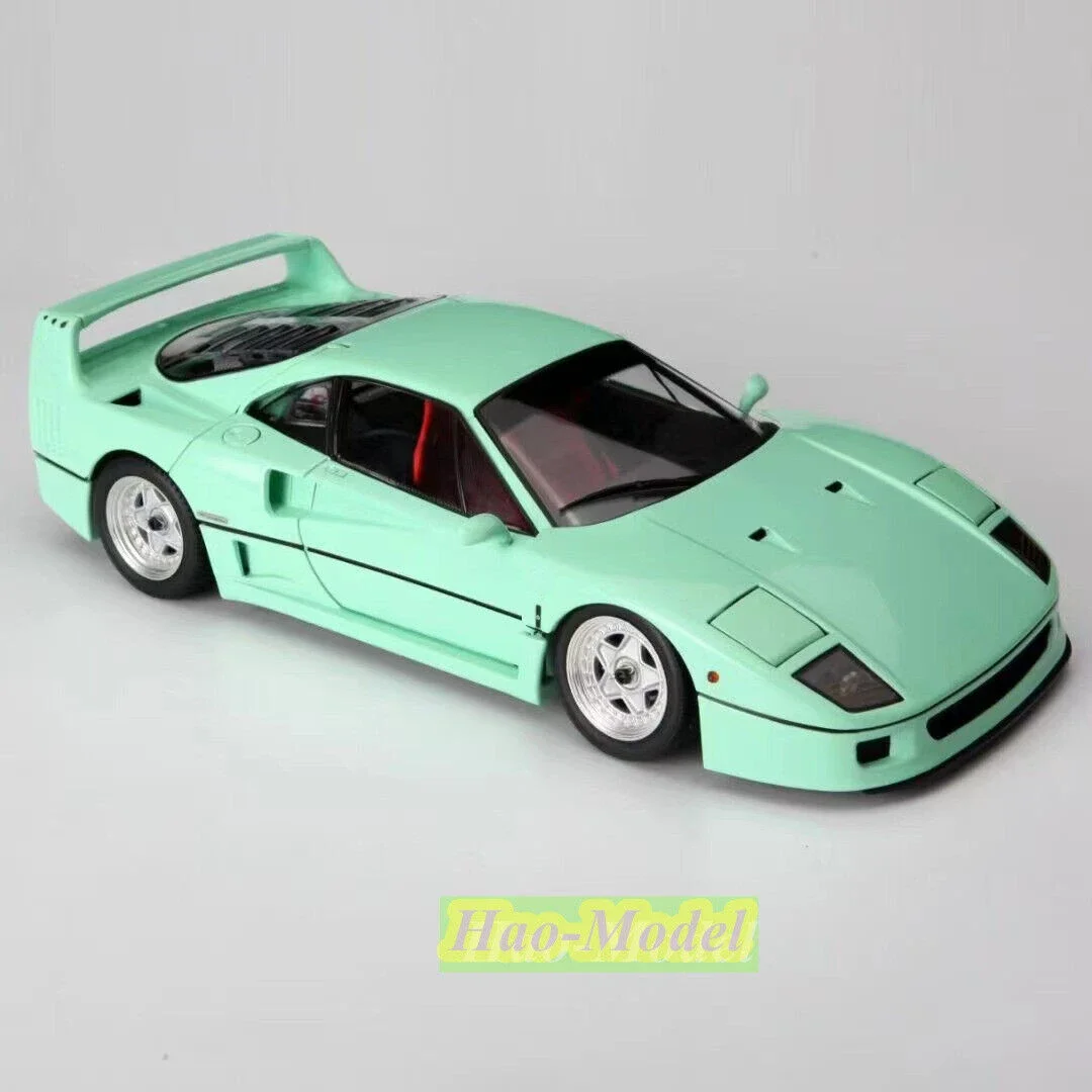 Kyosho 1:18 For Ferrari F40 Limited Alloy Diecast model Car Toys Boys Birthday Gifts Hobby Display Collection Ornaments Green