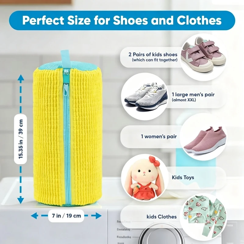 Shoe Washing Bag Cleaning Set 3