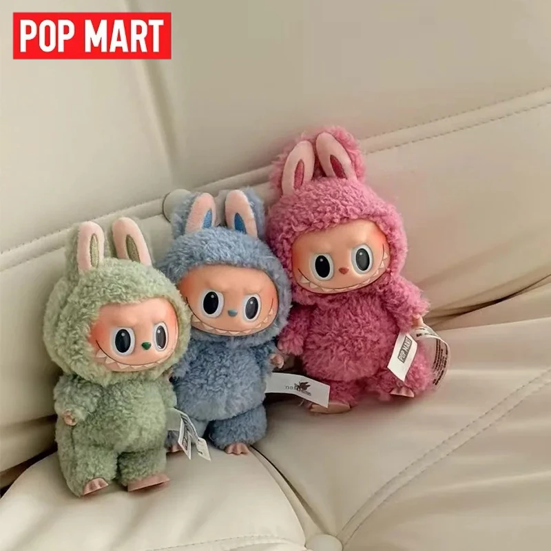 

POP MART LABUBU THE MONSTERS - Захватывающий макарон, виниловый сюрприз для лица, загадочная коробка, слепая коробка, игрушки, каваи, аниме, экшн-фигурка