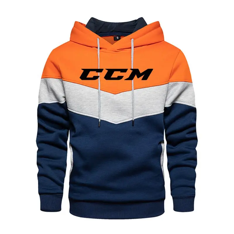 Fashion Men\'s Hooded Sweatshirt Casual Long-sleeved Autumn Casual Hoodie Boys Shirt Matching Color Hoodie CCM Men\'s Hoodie 3xl