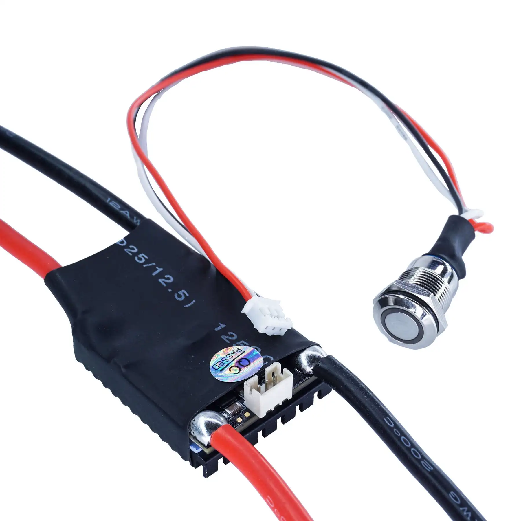 Flipskey Anti Spark Switch Smart Enhanced Heatsink 120A for Electric Skateboard E‑bike Scooter Robot Quad