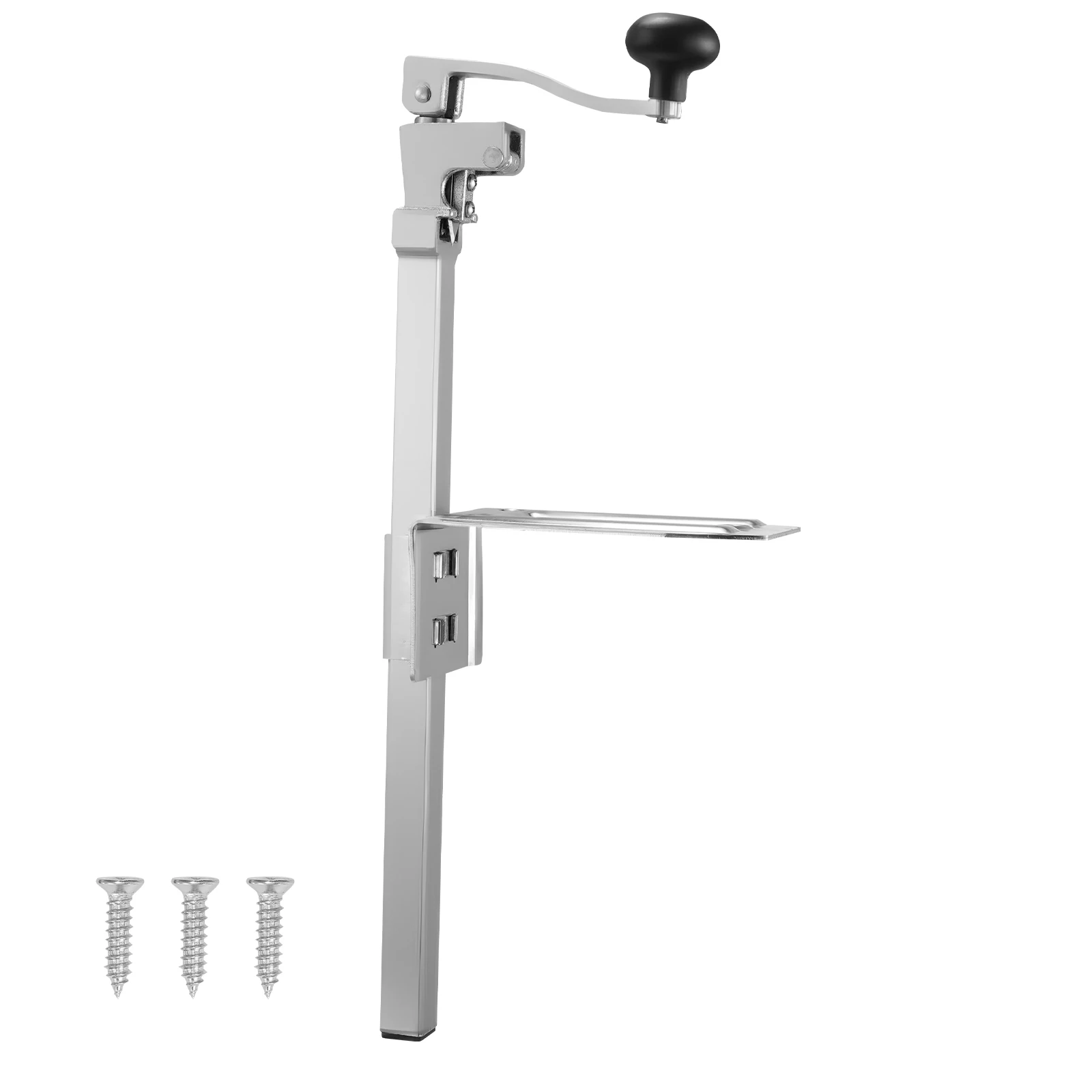 SucceBuy Commercial Can Opener Manual Tabletop Up to 11.8/15.75 in Height Adjustable Professional with Stainless for Restaurant