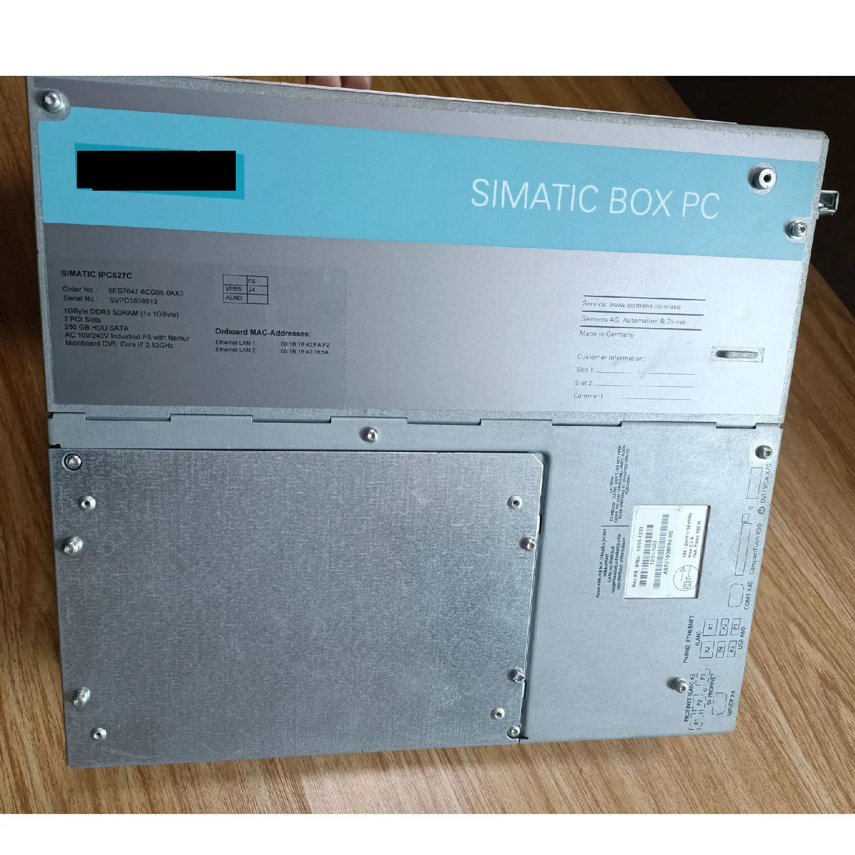 

6ES7647-6CG05-0AX0 Industrial Computer With warranty