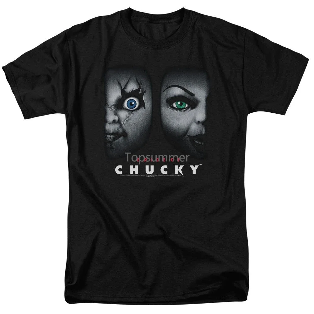 

Bride Of Chucky Happy Couple T-Shirt Sizes S-3X New Discout Hot New Fashion T Shirt Top 2018 Officia