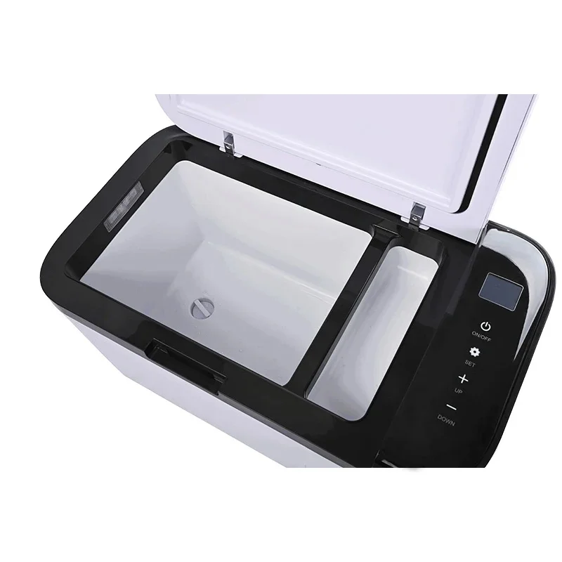 Sturdy Portable Car Fridge Freezer Digital Display Cooler 12V 24V Outdoor Camping SUV Truck Parts