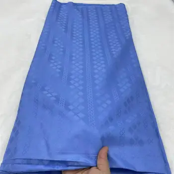 高品質非洲金珠手工蕾絲布料 2025 縫製亮片刺繡尼日利亞蕾絲布料 女士婚紗 6 最佳銷售 棕色蕾絲布料 - №4