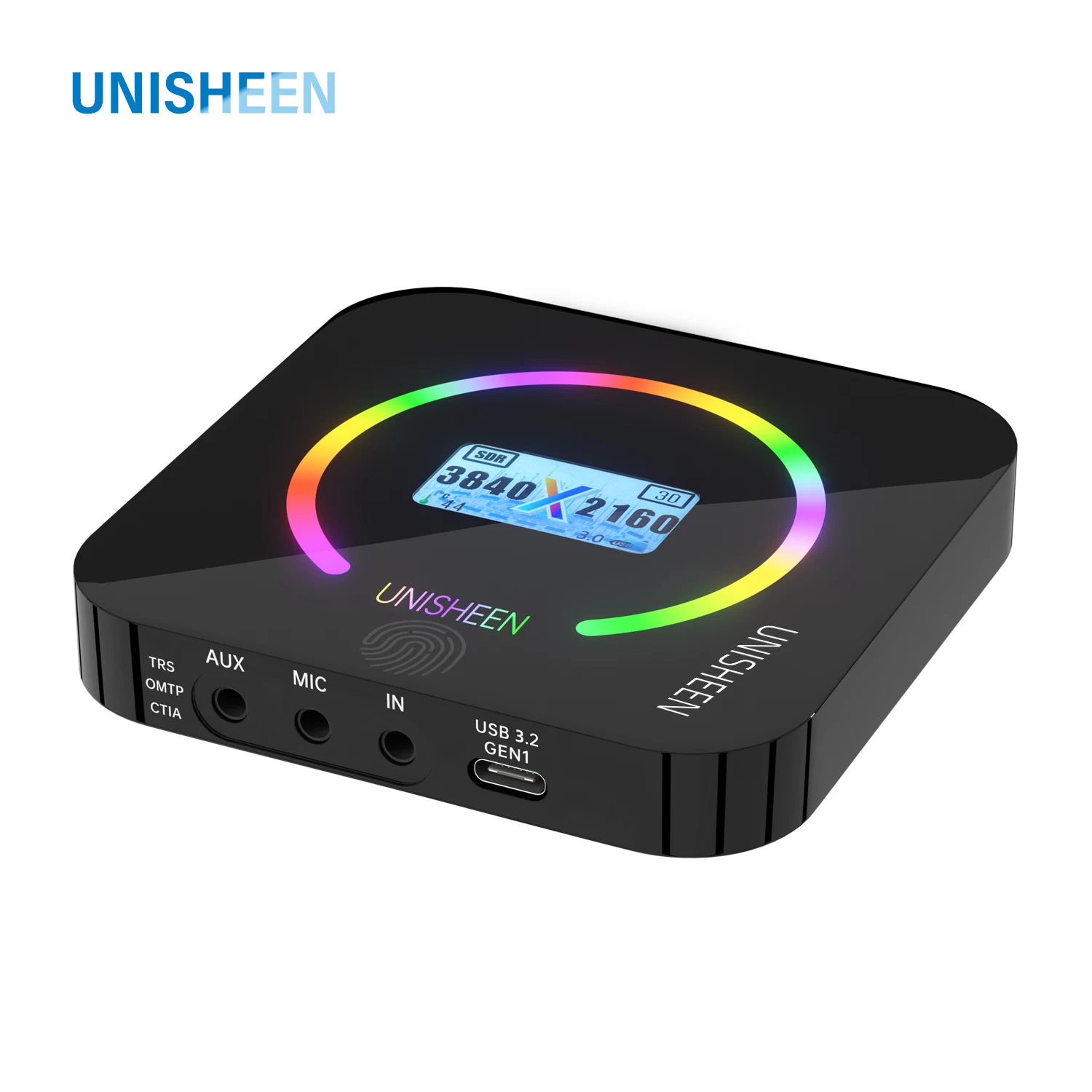 UNISHEEN Hot-Sale PS5 HDR VRR Game Streaming Equipment Live Broadcast 2160p OBS vMix 4K 60fps Loopout HDMI VIDEO CAPTURE Card Box