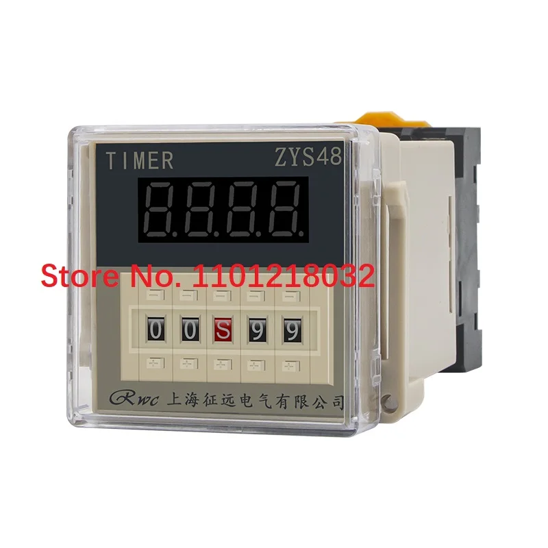 ZYS48-T DH48S-S 1Z 2Z Timer Cycle Control Digital Display Time Relay DH48S-S