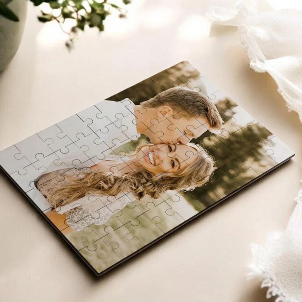 35/150/300/500/1000pcs nice wedding Custom Photo Personalised Decompression Puzzles Jigsaw puzzle Friend Gift