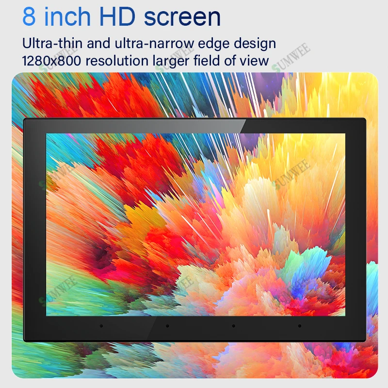 Smart WIFI Touchscreen Achtergrondmuziekcontroller 4 + 32G Bluetooth Android 11 Audio Muurversterkers geluidssysteem bedieningspaneel