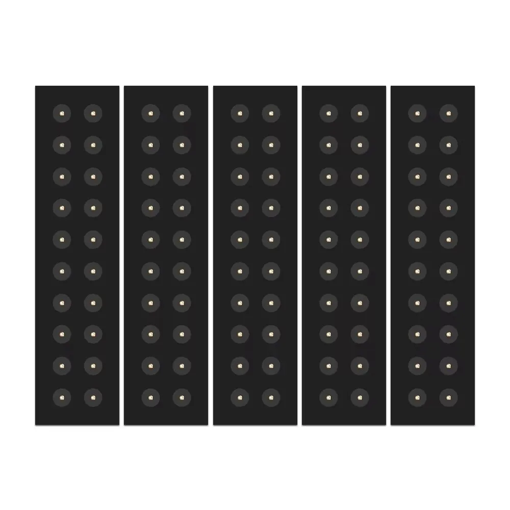 100PCS Breathable Ear Bead Patch Acupressure Bead Pressure Point Ear Acupuncture Stickers Press Bead Wellness