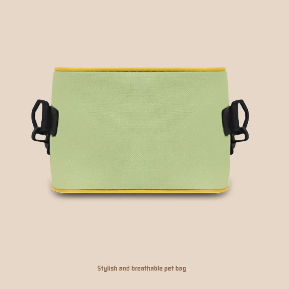Atmungsaktive Kleintier-Tragetasche, Belüftete Tragbare Hamster-Schultertasche, Leichte Verstellbare Eichhörnchen-Tragetasche – Detail 6