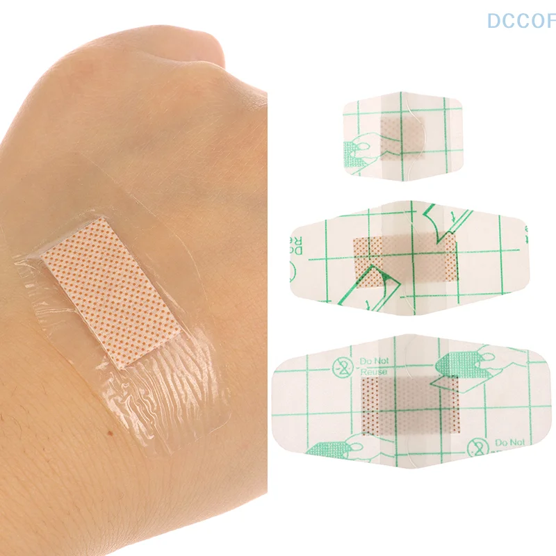 10Pcs Transparent Waterproof Band Aid Adhesive Wound Skin Patch Dressing Plaster Bandages For Children Adults