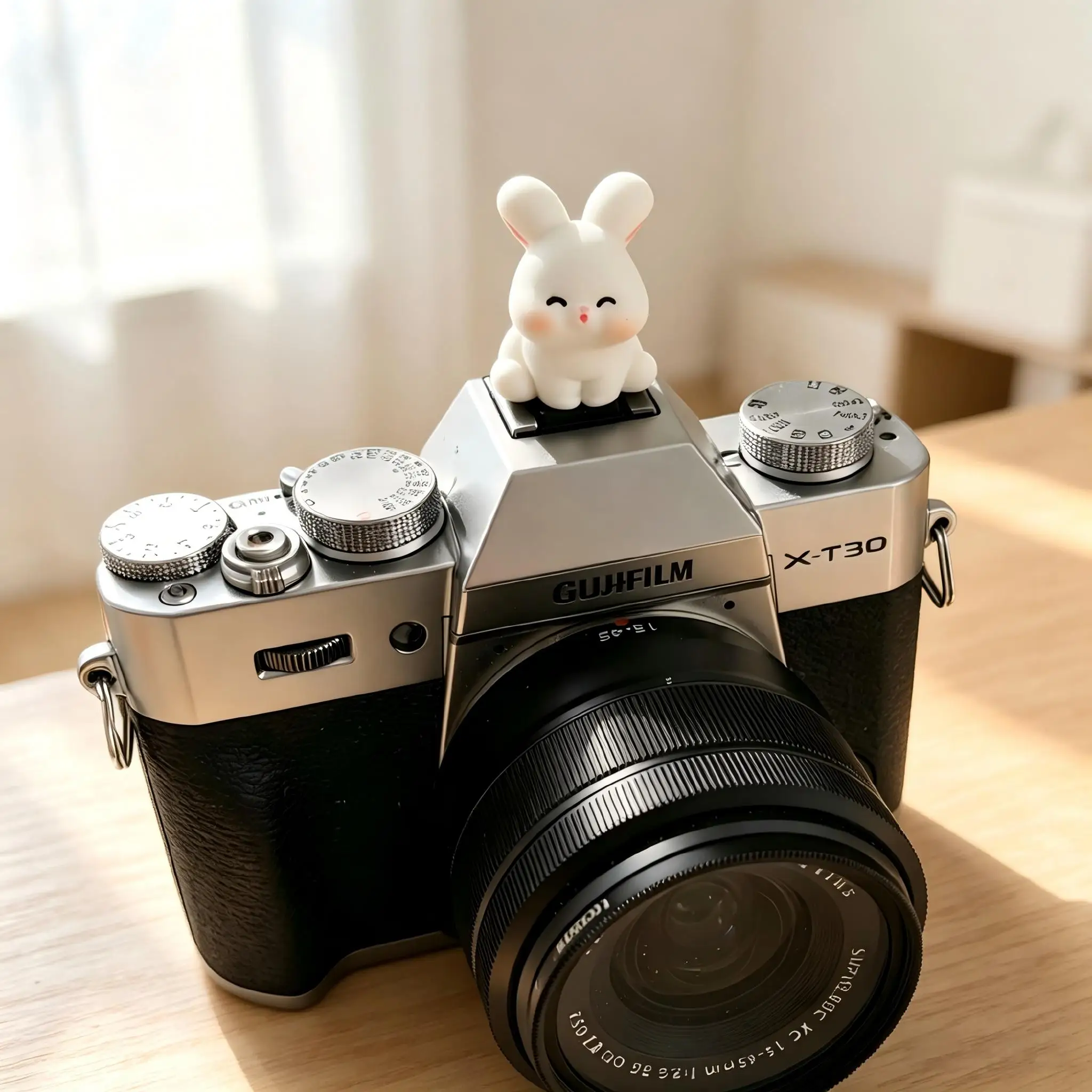 Bunny Hot Shoe Cover, Cute Rabbit Hot Shoe Cap, 3D Dustproof Anti-Corrosion Universal For Fujifilm X-T5 X100V Canon Sony Nikon