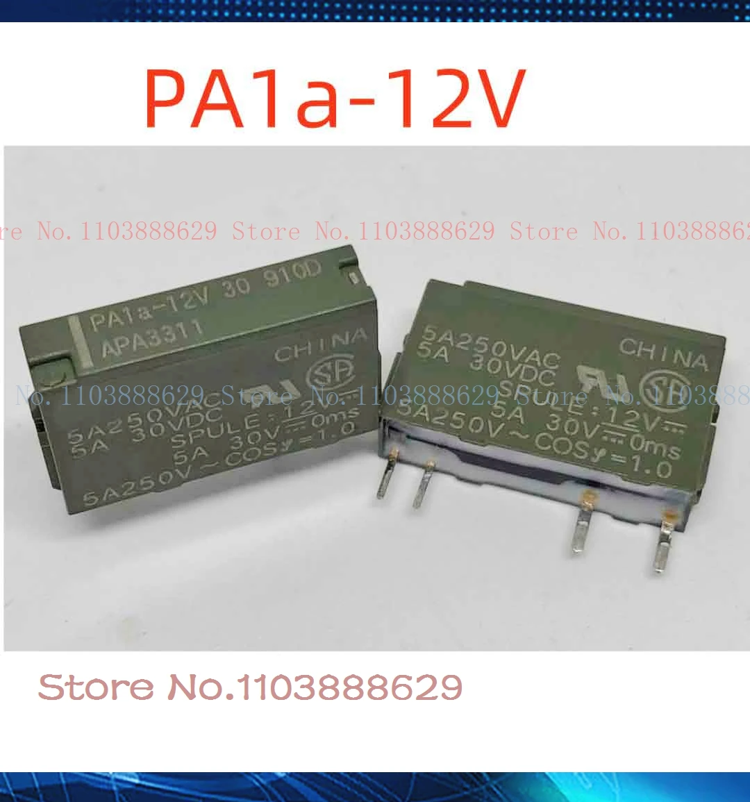 PA1A-12V apa3311 PA1A-24V apa3312