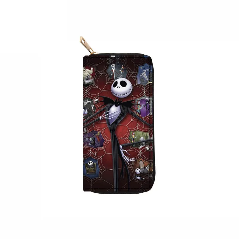 Jack New Women's Long Wallet Fashionable High Quality PU Men's Card Bag Storage Cartoon Versatile Multi Functional Zero Wallet