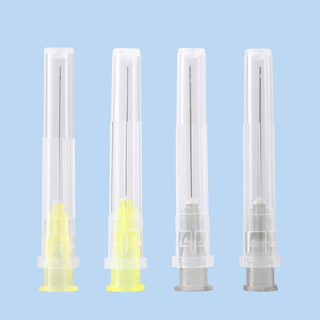 100 Stück/Box AZDENT Zahnwurzelkanal-Reinigungsnadeln 25mm Endodontie-Irrigierungsspitzen 0,3/0,4mm Einweg-Zahnmedizinprodukte – Detail 4