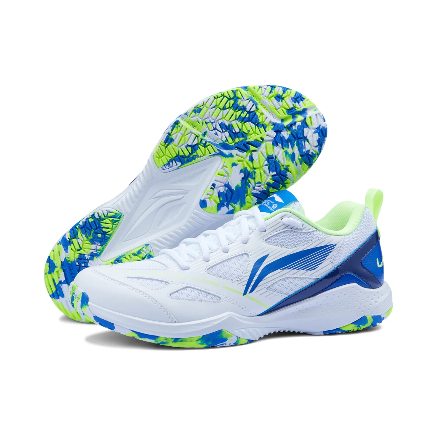 Li-Ning للجنسين JF LITE أحذية كرة الريشة غير علامة تنفس بطانة مريحة الرجال النساء أحذية تدريب يومية AYTU025