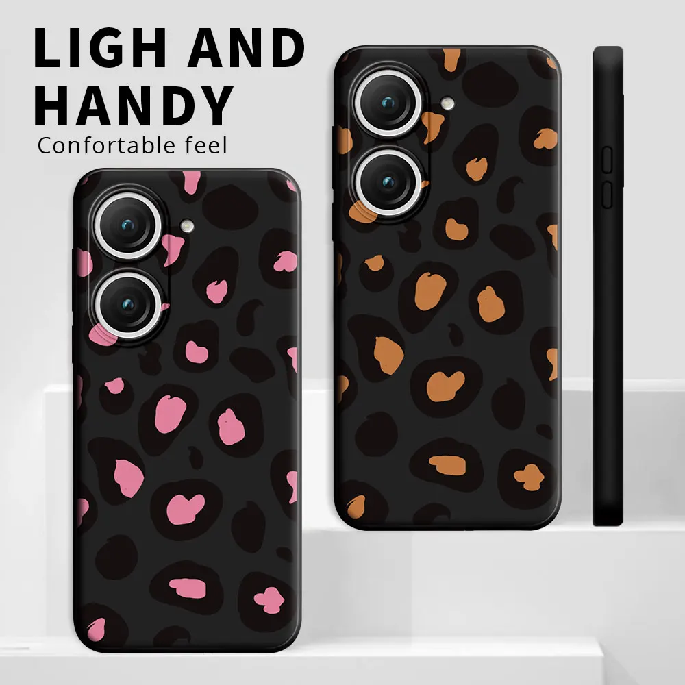 For Asus Zenfone 9 10 Case Shockproof Silicone Soft TPU Phone Case For Asus Zenfone10 9 Back Cover Fashion Cartoon Cute Couple